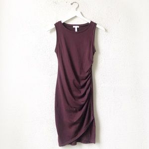 LEITH | Ruched Body-con Tank Top Dress